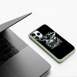 Чехол iPhone 11 Pro матовый Billie Waifu, цвет: 3D-салатовый — фото 2