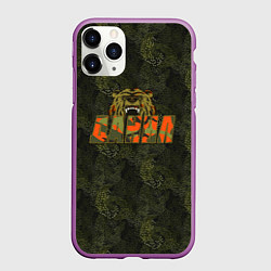 Чехол iPhone 11 Pro матовый Данил камуфляж