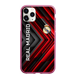Чехол iPhone 11 Pro матовый Real Madrid art