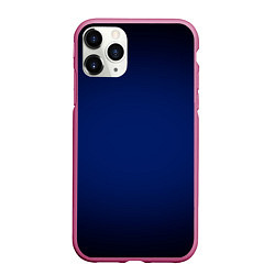 Чехол iPhone 11 Pro матовый Сапфировый градиент