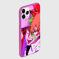 Чехол iPhone 11 Pro матовый КРОВАВАЯ ПИЛА, цвет: 3D-фиолетовый — фото 2