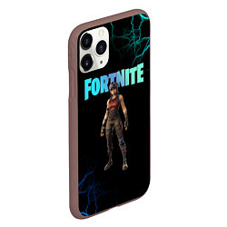 Чехол iPhone 11 Pro матовый Renegade Raider Fortnite, цвет: 3D-коричневый — фото 2