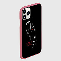 Чехол iPhone 11 Pro матовый Хуа Чен: дунхуа Благословление небожителей, цвет: 3D-малиновый — фото 2
