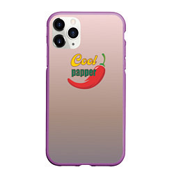 Чехол iPhone 11 Pro матовый Cool papper