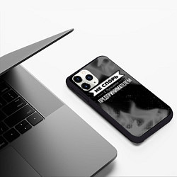 Чехол iPhone 11 Pro матовый Никогда не спорь с лучшим предпринимателем, цвет: 3D-черный — фото 2