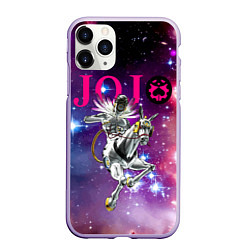 Чехол iPhone 11 Pro матовый Made in heaven - stand of Enrico Pucci - Jojo, цвет: 3D-светло-сиреневый