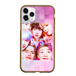 Чехол iPhone 11 Pro матовый BTS K-pop