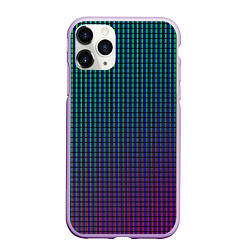 Чехол iPhone 11 Pro матовый Multicolored texture