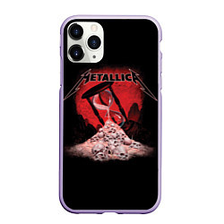 Чехол iPhone 11 Pro матовый Metallica - время