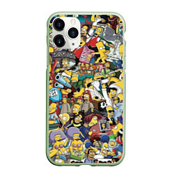 Чехол iPhone 11 Pro матовый Simpsonhistory