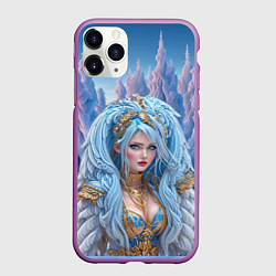 Чехол iPhone 11 Pro матовый Crystal Maiden Dota2