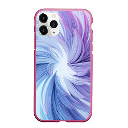 Чехол iPhone 11 Pro матовый Вихрь красок