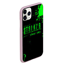 Чехол iPhone 11 Pro матовый Stalker sky art, цвет: 3D-розовый — фото 2