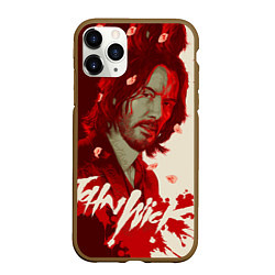 Чехол iPhone 11 Pro матовый John wick osaka, цвет: 3D-коричневый