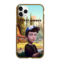 Чехол iPhone 11 Pro матовый Диппер Trust nobody