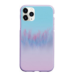 Чехол iPhone 11 Pro матовый Пурпурный огонь