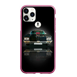 Чехол iPhone 11 Pro матовый Мощная спортивная машина Oldsmobile Cutlass