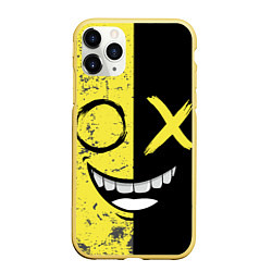 Чехол iPhone 11 Pro матовый Смайлик с улыбкой