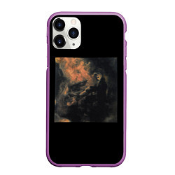 Чехол iPhone 11 Pro матовый Моцарт - Pharaoh, цвет: 3D-фиолетовый
