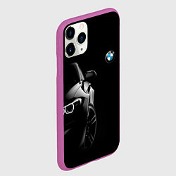Чехол iPhone 11 Pro матовый БМВ в тени, цвет: 3D-фиолетовый — фото 2