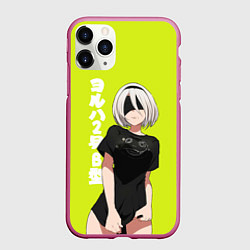 Чехол iPhone 11 Pro матовый YoRHa 2-gou B-gata