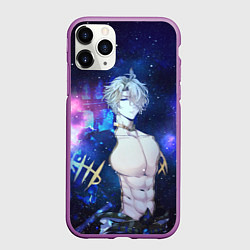 Чехол iPhone 11 Pro матовый Poseidon record of ragnarok, цвет: 3D-фиолетовый