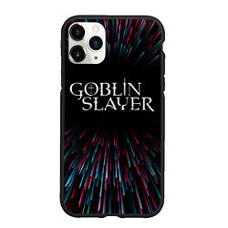 Чехол iPhone 11 Pro матовый Goblin Slayer infinity, цвет: 3D-черный