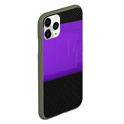 Чехол iPhone 11 Pro матовый Железная стена, цвет: 3D-темно-зеленый — фото 2