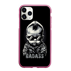 Чехол iPhone 11 Pro матовый Badass