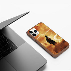 Чехол iPhone 11 Pro матовый Оппенгеймер, цвет: 3D-коричневый — фото 2