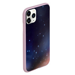 Чехол iPhone 11 Pro матовый Космическое полотно, цвет: 3D-розовый — фото 2
