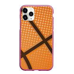 Чехол iPhone 11 Pro матовый Basket ball style