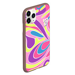 Чехол iPhone 11 Pro матовый Barbie Totally Hair - ретро костюм, цвет: 3D-коричневый — фото 2