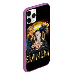 Чехол iPhone 11 Pro матовый Eminem, Marshall Mathers, цвет: 3D-фиолетовый — фото 2