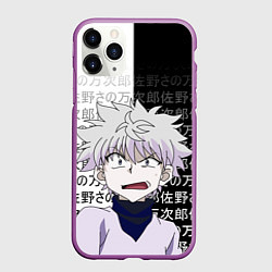 Чехол iPhone 11 Pro матовый Киллуа - Hunter x Hunter