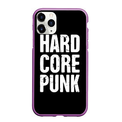 Чехол iPhone 11 Pro матовый Hardcore punk