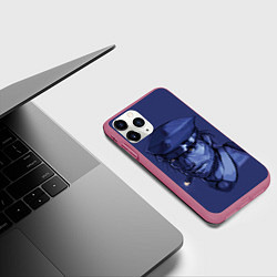 Чехол iPhone 11 Pro матовый The Outlast Trials Лиланд Койл, цвет: 3D-малиновый — фото 2