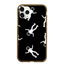 Чехол iPhone 11 Pro матовый День космонавтики, цвет: 3D-коричневый