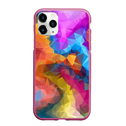 Чехол iPhone 11 Pro матовый Super colors