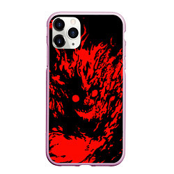 Чехол iPhone 11 Pro матовый Dead inside zxc SF, цвет: 3D-розовый