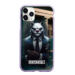 Чехол iPhone 11 Pro матовый Payday 3 white bear