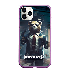 Чехол iPhone 11 Pro матовый Payday 3 bear