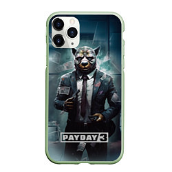 Чехол iPhone 11 Pro матовый Pay day 3 bulldog