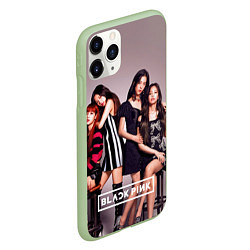 Чехол iPhone 11 Pro матовый Blackpink kpop, цвет: 3D-салатовый — фото 2