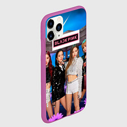 Чехол iPhone 11 Pro матовый Kpop Blackpink, цвет: 3D-фиолетовый — фото 2