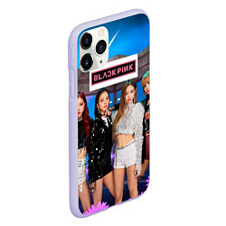 Чехол iPhone 11 Pro матовый Kpop Blackpink, цвет: 3D-светло-сиреневый — фото 2