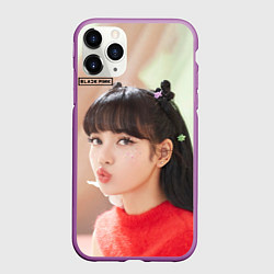 Чехол iPhone 11 Pro матовый Blackpink Lisa