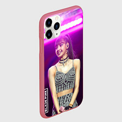 Чехол iPhone 11 Pro матовый Blackpink Lisa awarded, цвет: 3D-малиновый — фото 2