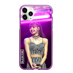 Чехол iPhone 11 Pro матовый Blackpink Lisa awarded, цвет: 3D-фиолетовый
