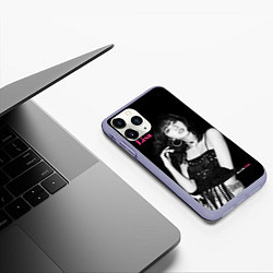 Чехол iPhone 11 Pro матовый Blackpink lovely Lisa, цвет: 3D-светло-сиреневый — фото 2